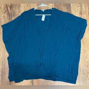 Maurice’s Aqua Blue Polka Dot Kimono- OS